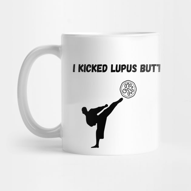 I kicked Lupus butt lupus warrior by Fafi